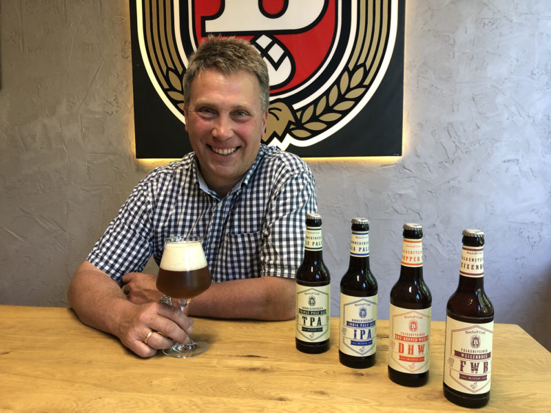 Geschäftsführer der Brauerei Bischoff Sven Bischoff